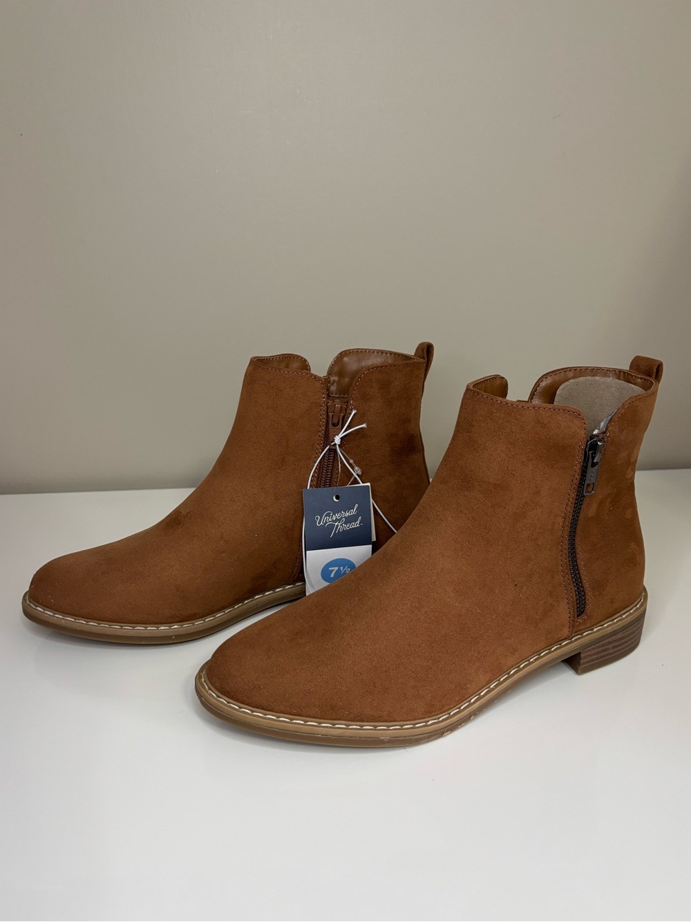 Universal Thread Suede Ankle Booties